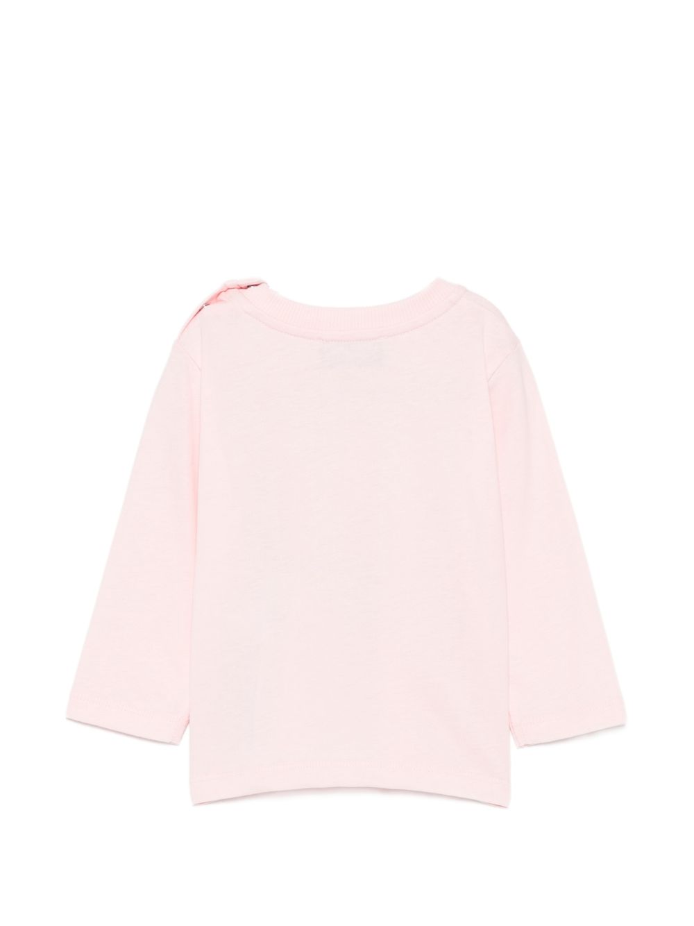 T-shirt per neonata Moschino Kids rosa con motivo Teddy Bear MOO014LAA20 50209 MOSCHINO KIDS 
