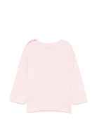 T-shirt per neonata Moschino Kids rosa con motivo Teddy Bear MOO014LAA20 50209 MOSCHINO KIDS 