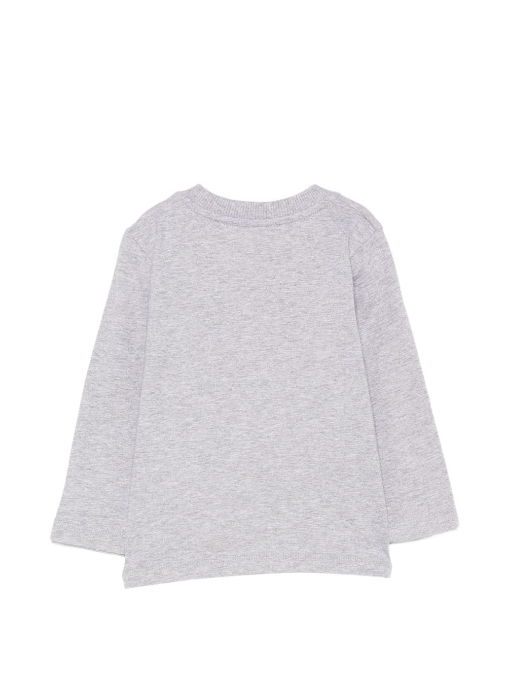 T-shirt per neonati Moschino Kids grigia con motivo Teddy Bear MOO014LAA20 60901 MOSCHINO KIDS 