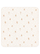 Coperta per neonati Moschino Kids beige con stampa orsetti all-over MSB00FLCA40 82640 MOSCHINO KIDS 