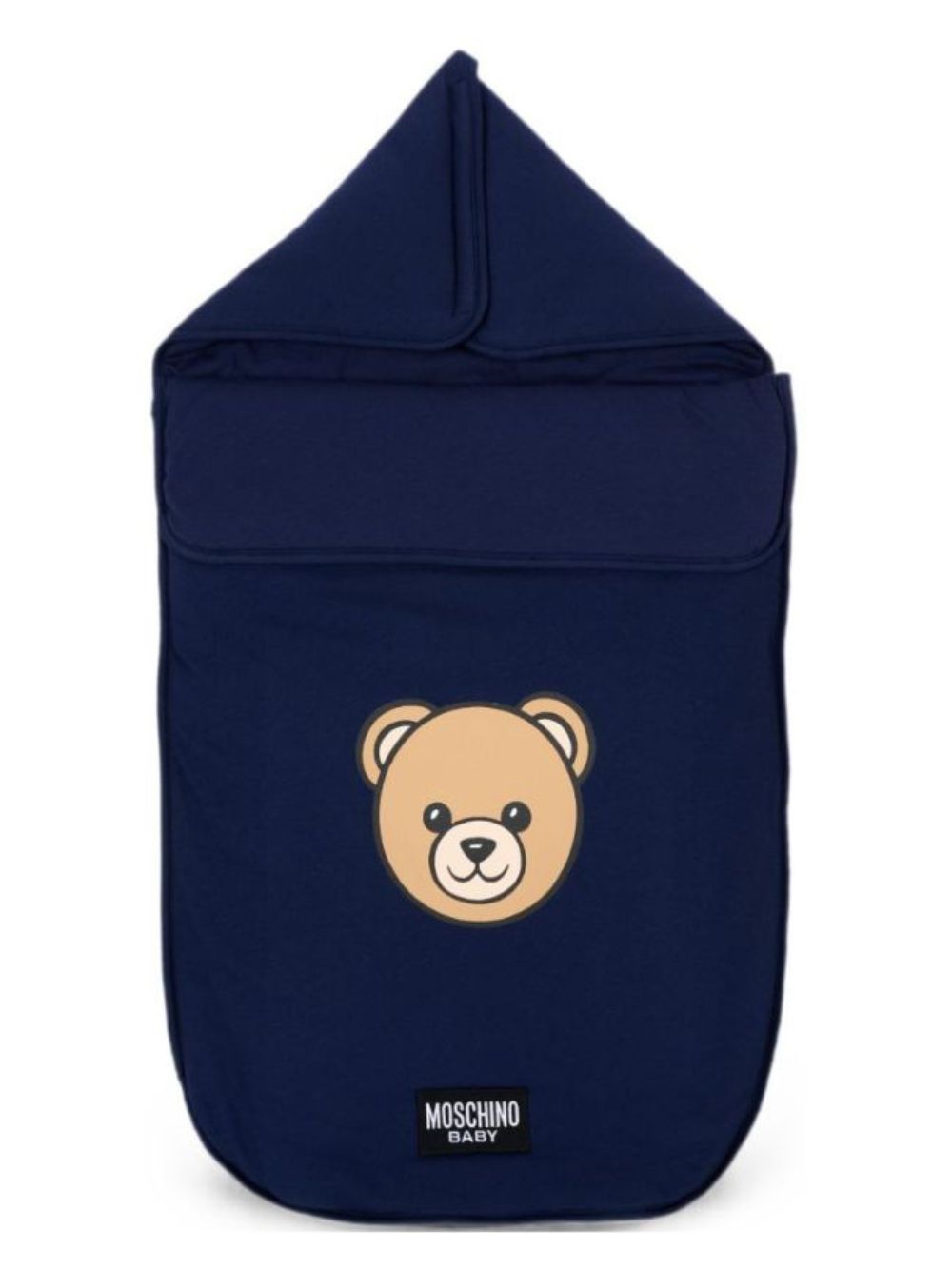 Sacco nanna per neonati Moschino Kids blu con motivo Teddy Bear MUE00WLCA40 40016 MOSCHINO KIDS 