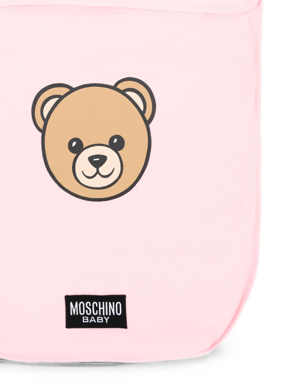 Sacco nanna per neonata Moschino Kids rosa con motivo Teddy Bear MUE00WLCA40 50209 MOSCHINO KIDS 