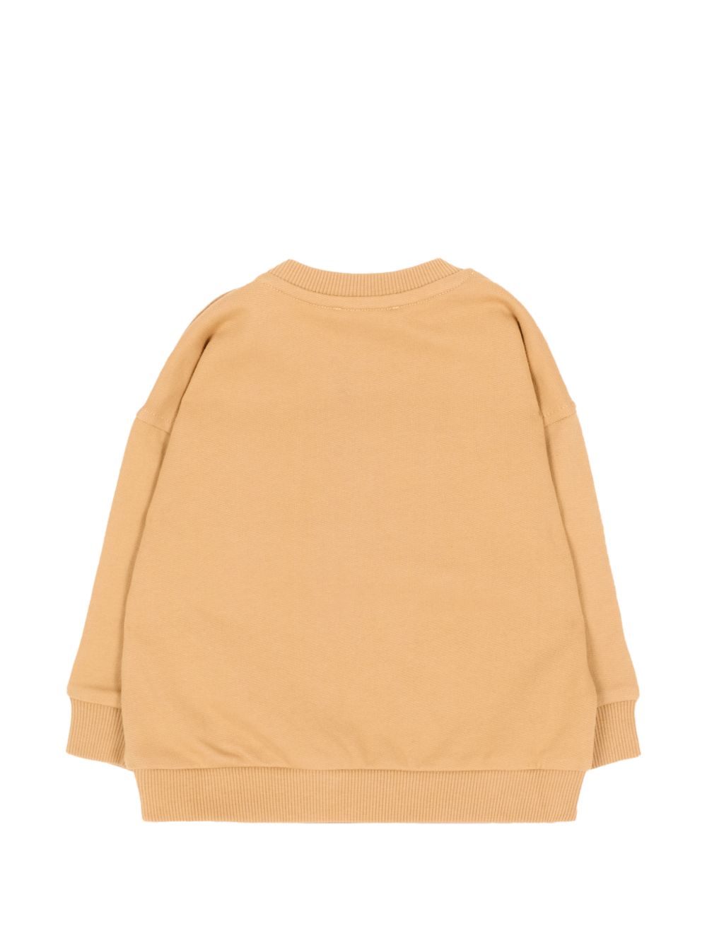 Maglione per neonato Moschino Kids toni neutri con ricamo teddy MUF06FLCA93 20351 MOSCHINO KIDS 