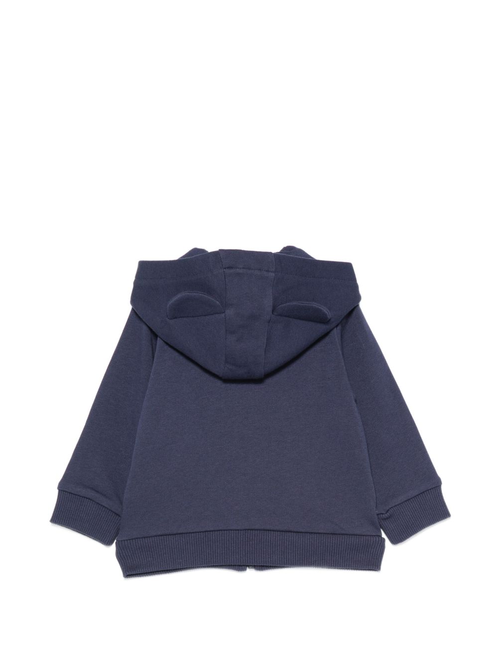 Felpa per neonati Moschino Kids blu con motivo Teddy Bear MUF06MLCA92 40016 MOSCHINO KIDS 
