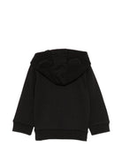 Felpa per neonati Moschino Kids nera con motivo Teddy Bear MUF06MLCA92 60100 MOSCHINO KIDS 