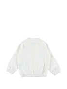 Completo per neonata Moschino Kids bianco con dettaglio Teddy Bear MUK05OLGA07 10063 MOSCHINO KIDS 