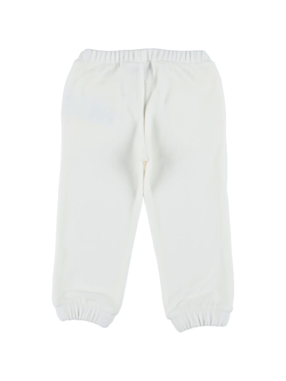 Completo per neonata Moschino Kids bianco con dettaglio Teddy Bear MUK05OLGA07 10063 MOSCHINO KIDS 