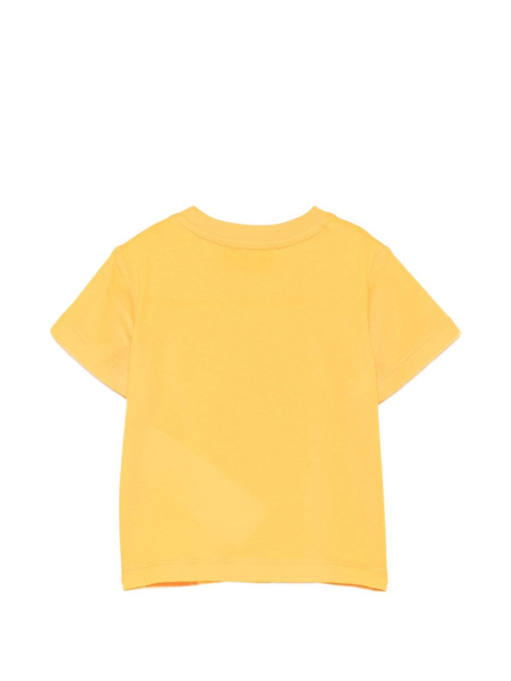 T-shirt per neonato Moschino Kids gialla con stampa popcorn con orsacchiotto MUM04WLAA57 51140 MOSCHINO KIDS 