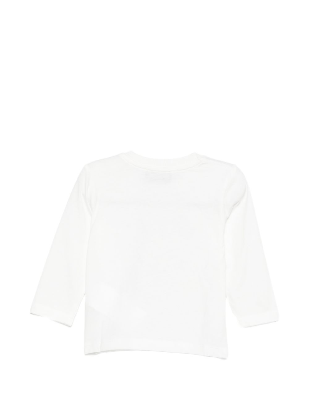 T-shirt per neonati Moschino Kids bianca con stampa grafica MUO01ELAA10 10063 MOSCHINO KIDS 