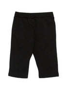 Pantaloni per neonati Moschino Kids neri con motivo Teddy Bear MUP05XLCA92 60100 MOSCHINO KIDS 