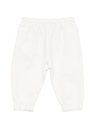 Pantatuta per neonato Moschino Kids bianco con stampa orsetto sul davanti MUP05YLCA40 10063 MOSCHINO KIDS 