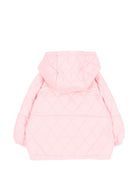 Giubbino per neonata Moschino Kids rosa trapuntata MUS036L3AC6 50209 MOSCHINO KIDS 