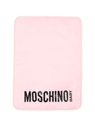 Borsa fasciatoio per neonata Moschino Kids rosa con motivo Teddy Bear MUX05YL3AC5 50209 MOSCHINO KIDS 