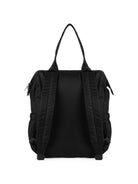 Zaino fasciatoio per neonati Moschino Kids nero con applicazione teddy bear MUX05ZL3AC5 60100 MOSCHINO KIDS 