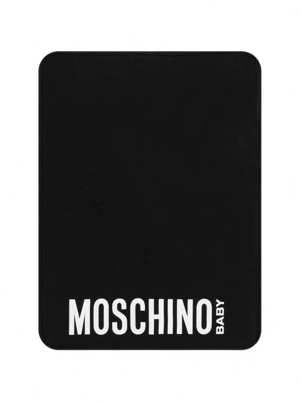 Zaino per bambini Moschino Kids nero con applicazione teddy bear MUX05ZL3AC5 60100 MOSCHINO KIDS 