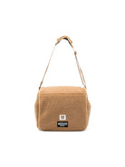Borsa fasciatoio Moschino Kids beige con patch logo sul davanti MUX060LIA00 20351 MOSCHINO KIDS 