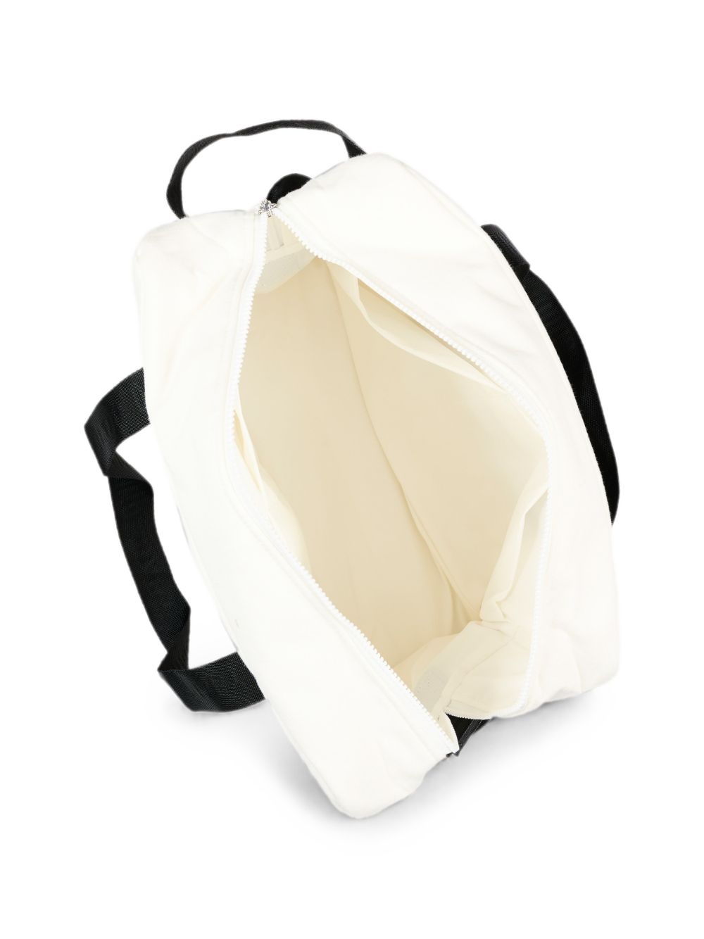Borsa fasciatoio per neonati Moschino Kids bianca con toppa sul davanti MUX062LCA93 10063 MOSCHINO KIDS 