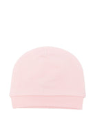 Cappello per neonata Moschino Kids rosa con Teddy Bear ricamato sul davanti MUX065LCA93 50209 MOSCHINO KIDS 