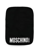 Borsa fasciatoio per neonati Moschino Kids nera con stampa orsetto sul davanti MUX069LDA32 60100 MOSCHINO KIDS 