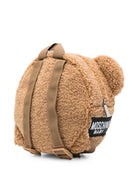 Zaino per bambini Moschino Kids marrone con motivo orsetto MUX06BLIA00 20351 MOSCHINO KIDS 