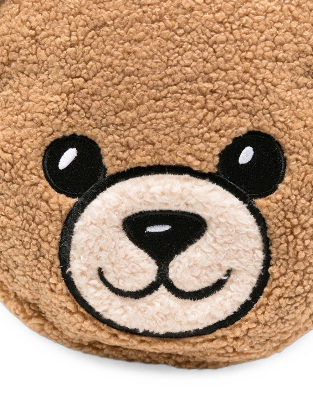 Zaino per bambini Moschino Kids marrone con motivo orsetto MUX06BLIA00 20351 MOSCHINO KIDS 