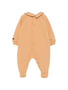 Tutina per neonati Moschino Kids beige con motivo Teddy Bear MUY09GLCA93 20351 MOSCHINO KIDS 