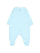 Tutina per neonato Moschino Kids azzurro con stampa Teddy Bear MUY09OLCA40 40304 MOSCHINO KIDS 