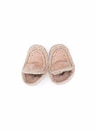 Stivali Eskimo per neonata Mou Kids rosa con orlo con punto festone FI101000A ROBE MOU KIDS 