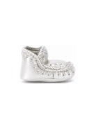Stivali Eskimo per neonata Mou Kids argento con fodera in shearling FI101000C MGSIL MOU KIDS 