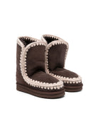 Stivali eskimo per bambina Mou Kids marrone con punta tonda FK101000A MOCHA MOU KIDS 
