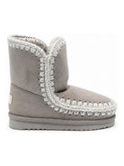 Stivali per bambina Mou Kids grigi con applicazione logo sul retro FK101000A NGRY MOU KIDS 