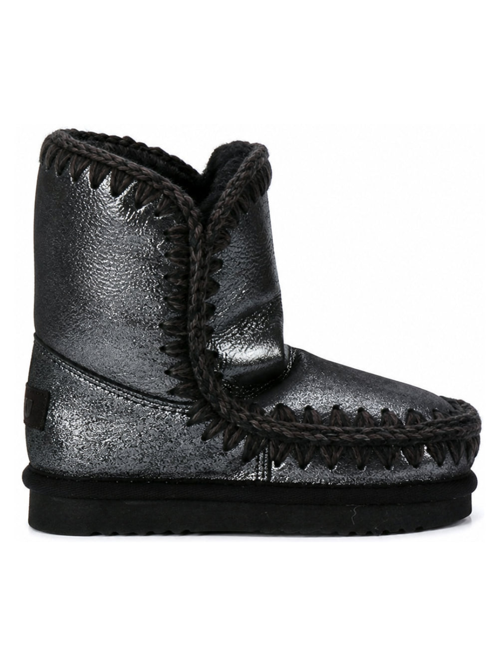 Stivaletti Eskimo per bambina Mou Kids neri metallizzati FK101000C MGBLK MOU KIDS 