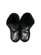 Stivaletti Eskimo per bambina Mou Kids neri metallizzati FK101000C MGBLK MOU KIDS 