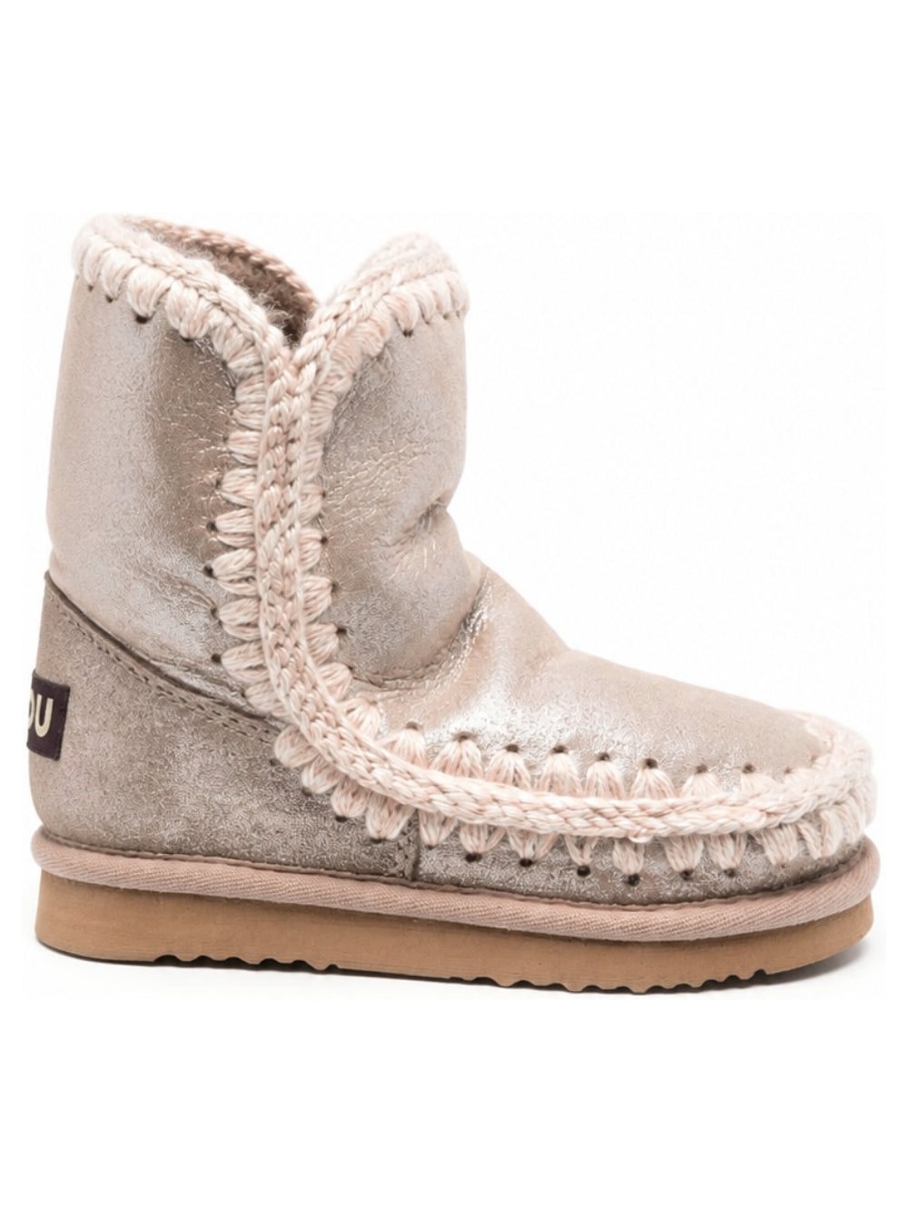 Stivali per bambina Mou Kids rosa chiaro con effetto metallizzato FK101000C MGEGRY MOU KIDS 