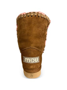 Stivali per bambina Mou Kids marrone con cuciture decorative FK101036A COG MOU KIDS 