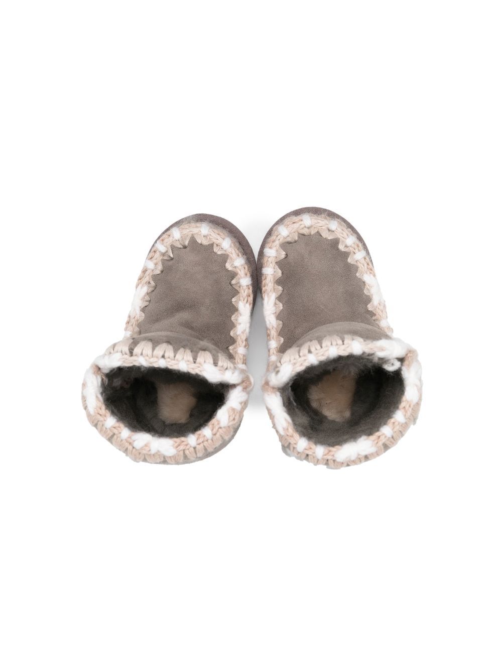 Stivali Eskimo per bambina Mou Kids grigi con fodera in shearling FK101036A NGRE MOU KIDS 