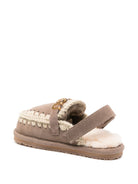 Ciabatte per bambina Mou Kids grigie con finitura scamosciata FK161001A ELGRY MOU KIDS 