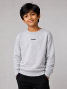 Felpa per bambino Msgm Kids girgia con stampa grafica sul retro F6MSJBSW303 271 MSGM KIDS 