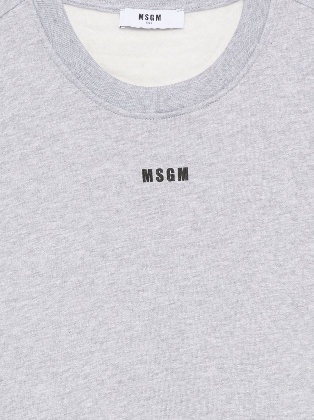 Felpa per bambino Msgm Kids girgia con stampa grafica sul retro F6MSJBSW303 271 MSGM KIDS 