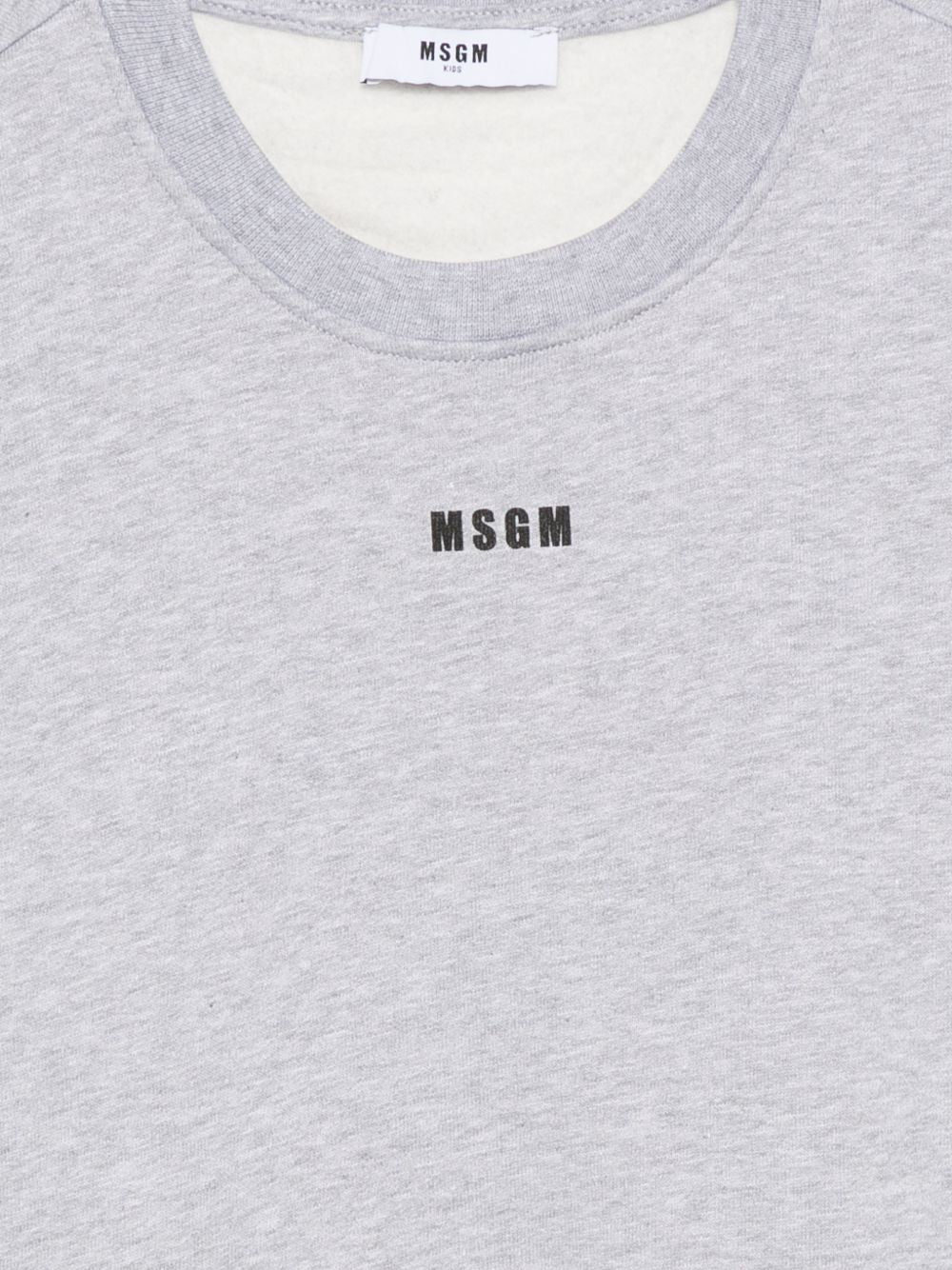 Felpa per bambino Msgm Kids girgia con stampa grafica sul retro F6MSJBSW303 271 MSGM KIDS 