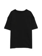 T-shirt per bambino Msgm Kids neracon stampa grafica sul davanti F6MSJBTH239 110 MSGM KIDS 