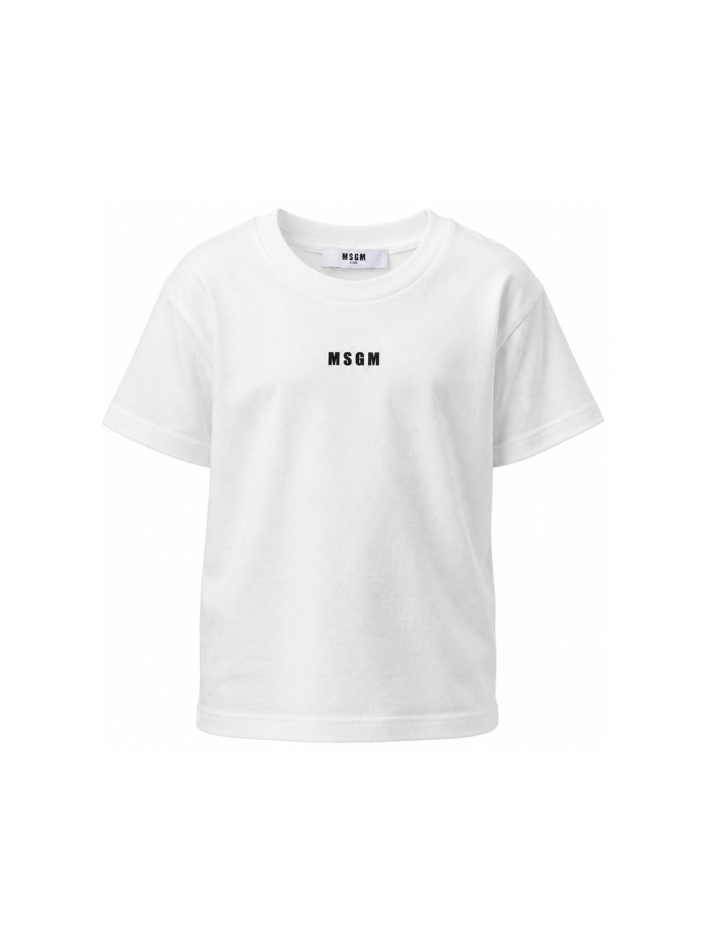 T-shirt per bambino MSGM Kids bianca con stampa grafica sul retro F6MSJBTH245 002 MSGM KIDS 