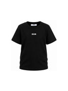 T-shirt per bambino MSGM Kids nera con stampa grafica sul retro F6MSJBTH245 110 MSGM KIDS 