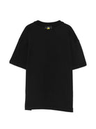 T-shirt per bambino MSGM Kids nera con stampa grafica F6MSJBTH321 110 MSGM KIDS 