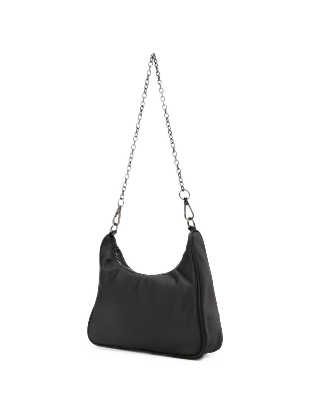 Borsa per bambina Msgm Kids nera con stampa logo F6MSJGBA178 110 MSGM KIDS 