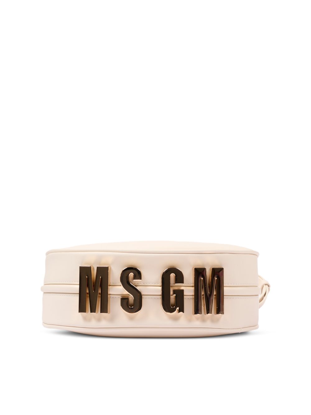 Borsa per bambin Msgm Kids bianca con placca logo sulla base F6MSJGBA180 013 MSGM KIDS 