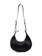 Borsa per bambina Msgm Kids nera con placca con logo F6MSJGBA180 110 MSGM KIDS 