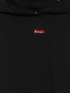 Felpa per bambina Msgm Kids nera con stampa logo sul davanti F6MSJGHS122 110 MSGM KIDS 