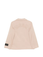 Giacca per bambina MSGM Kids beige con chiusura frontale con bottoni F6MSJGJK100 MS030 MSGM KIDS 