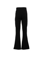 Pantalone per bambina Msgm Kids nero con orlo svasato F6MSJGLG031 110 MSGM KIDS 